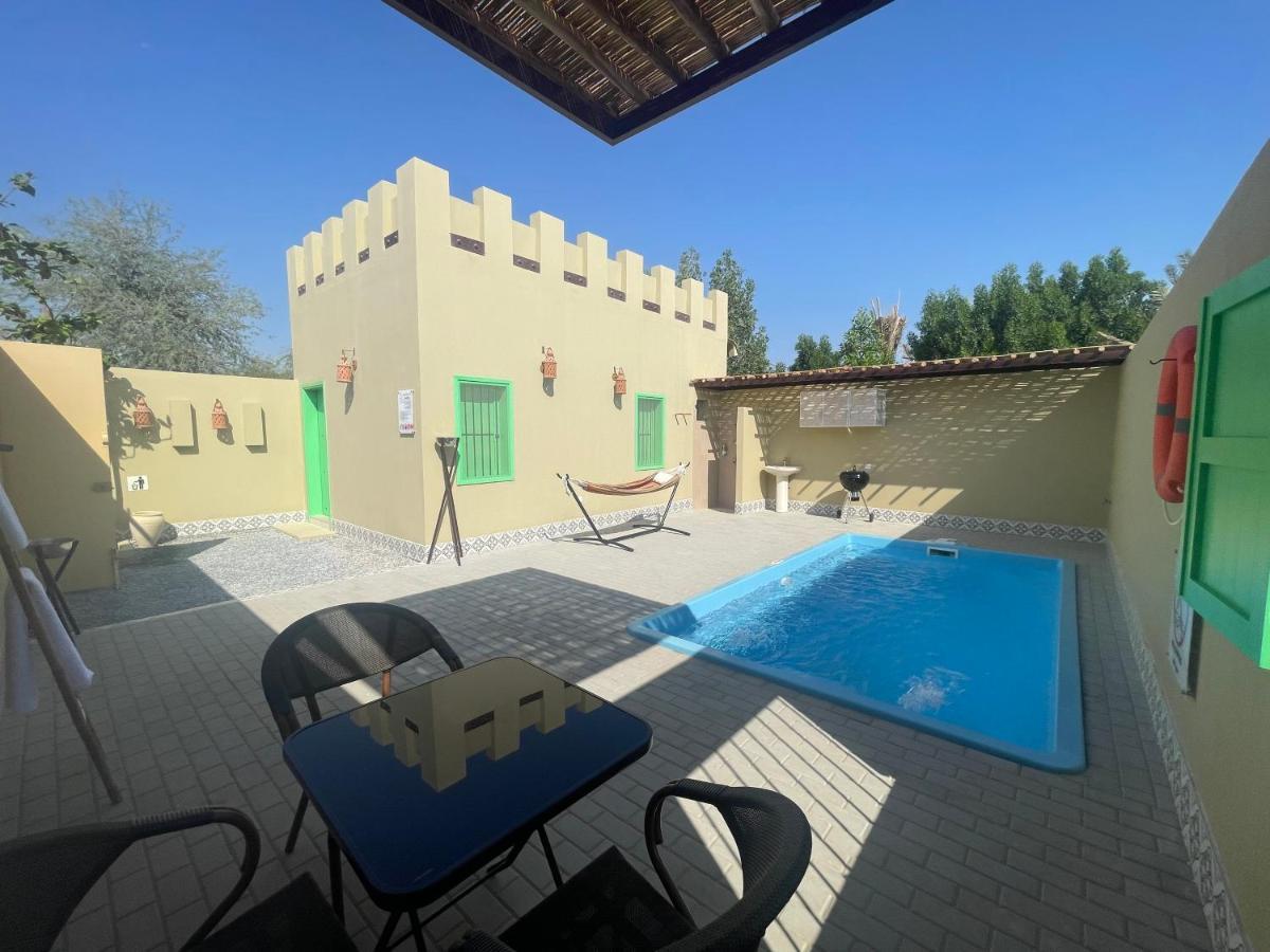 Al Bait Resort With Private Swimming Pools -Hrs Stables Al Hamraniyah Bagian luar foto