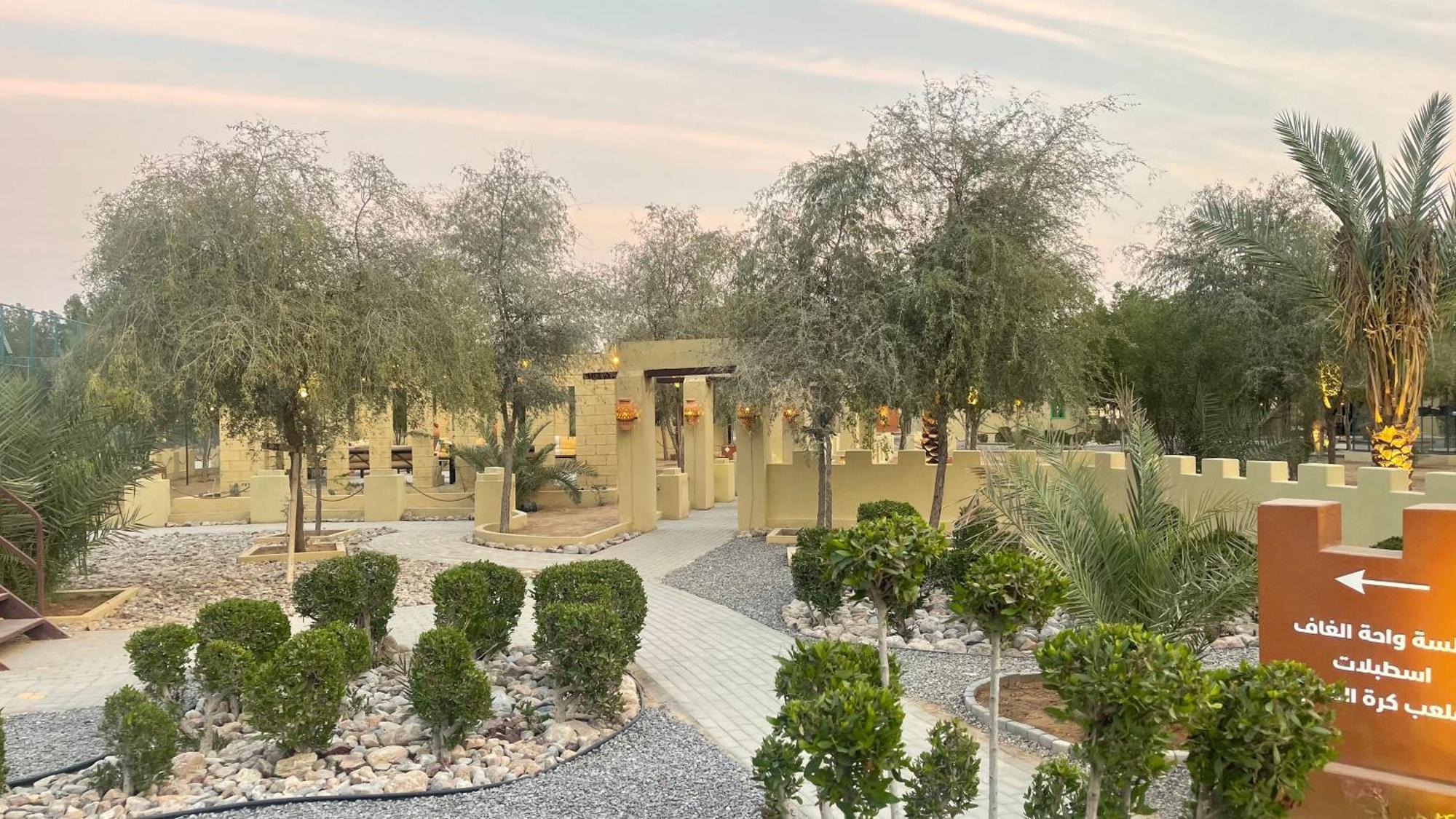 Al Bait Resort With Private Swimming Pools -Hrs Stables Al Hamraniyah Bagian luar foto